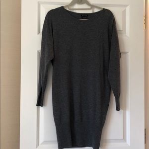 Massimo Dutti Gray Sweater Dress